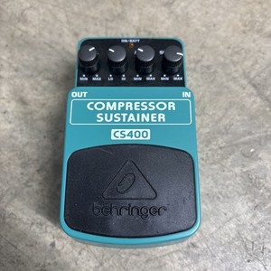 Used Behringer Compressor CS400 Pedal