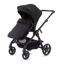 Image of Silver Cross - Wave Footmuff - Pram Accessories - Stroller Footmuff Onyx Black  