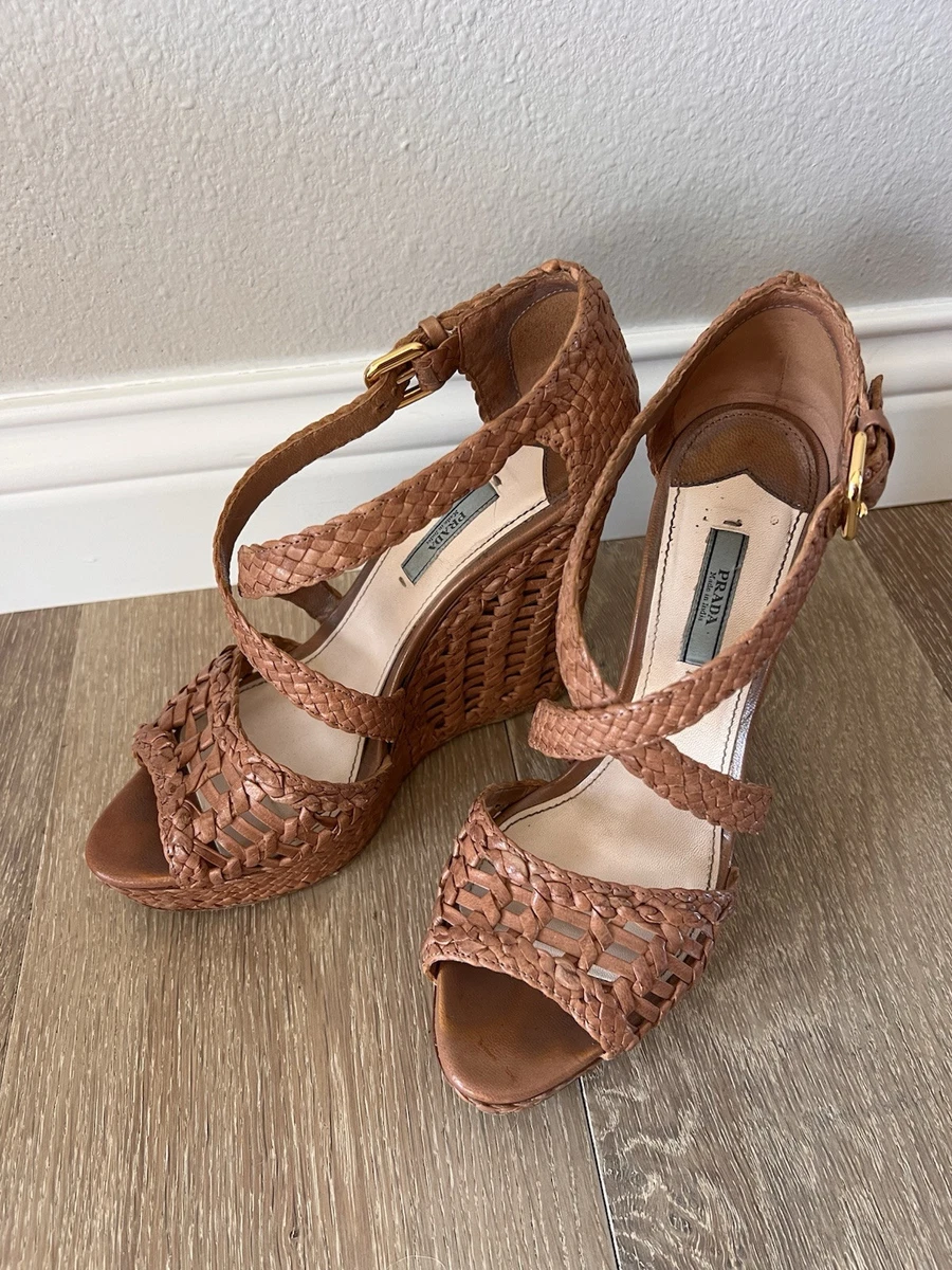 PRADA Brown Heels for Women for sale - eBay