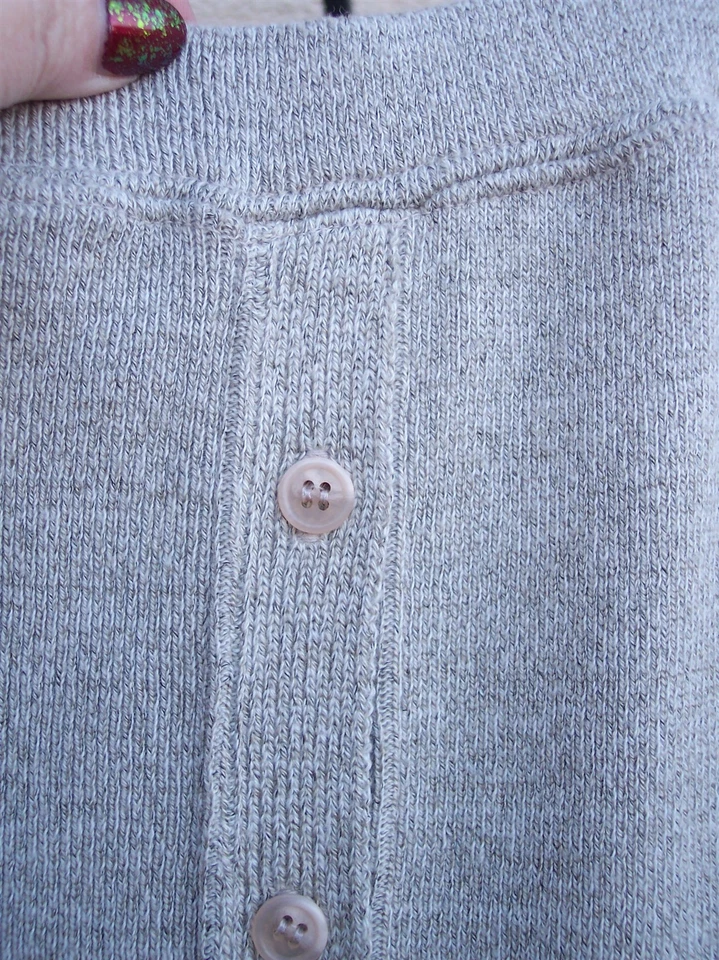 Joan Vass NUEVO $200 Neiman Marcus Falda Talla Grande 1x OTOÑO Suéter Tejido Neutro  Foto 4 de 4