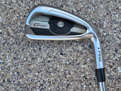 Ping G400 7 Iron Blue Dot Awt 2.0 Steel Regular Flex 37'' standard length
