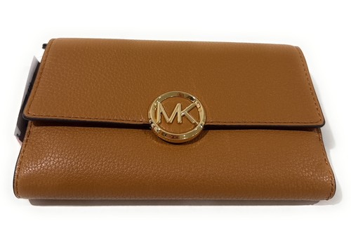 Nuevo Michael Kors Mujer Lillie Grande Cuero Cartera Bellota - Imagen 3 de 9