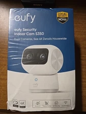 New Eufy Security Indoor Cam S350 4K T8416121 ( New Damaged Box) 