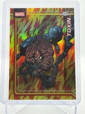2026 Topps Chrome Marvel Comics #181 Toxin Human Torch Refractor /39