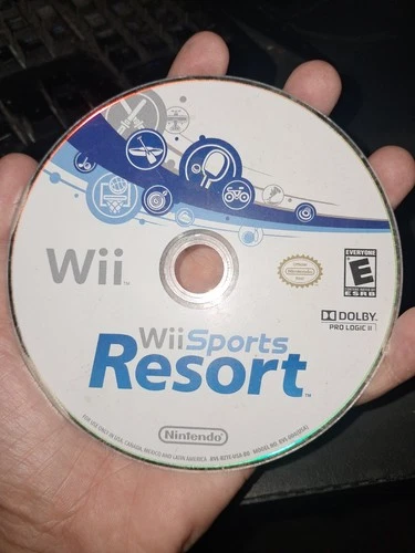 Wii Sports Resort Nintendo Wii Authentic Untested Scratched Disc Only