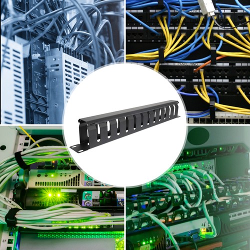 Metal Wire Rack Cord Organizer Holder Cable Server Manager Network Management - 第 7/12 張圖片
