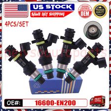 4pcs Fuel Injectors For Nissan Versa Cube Sentra Nv200 Tiida 1.8l 16600-en200 4pcs Fuel Injectors For Nissan Versa Cube Sentra Nv200 Tiida 1.8l 16600-en200