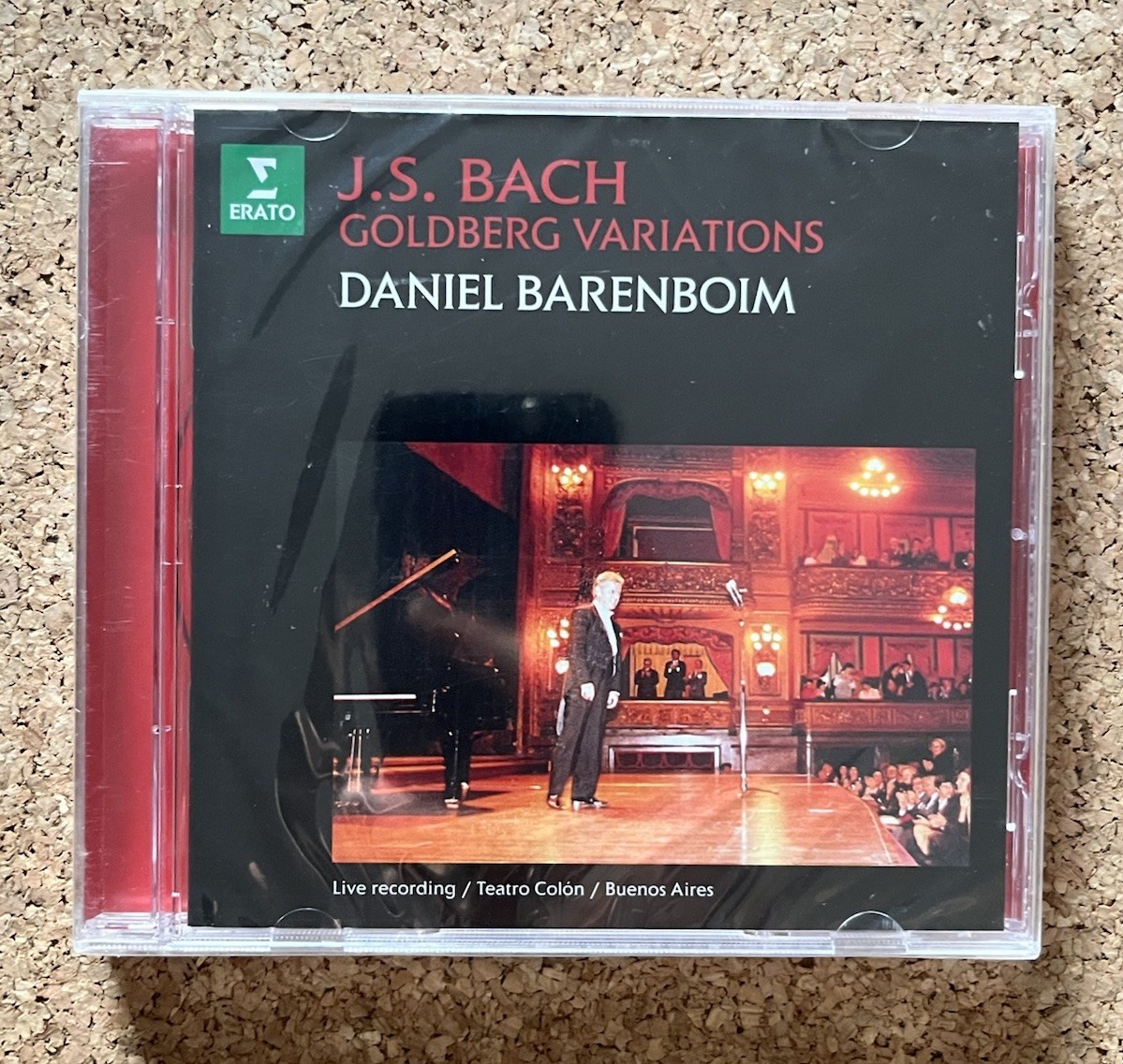 Daniel Barenboim - Bach: Goldberg Variations  (CD) Brand New Sealed