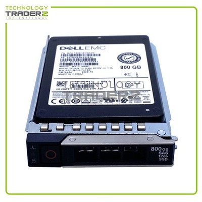 GW8T1 Dell 800GB Mixed Use TLC SAS 12Gbps 2.5  SSD 0GW8T1 MMZILT800HBHQAD3