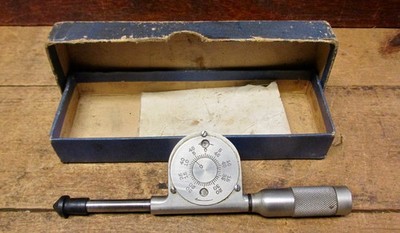 Vintage Brown & Sharpe Speed Indicator Tachometer No 748 Orig Box Machinest Tool