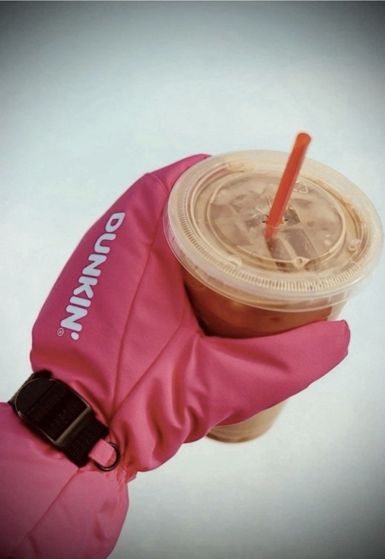 Limited Edition Dunkin Mitten Coffee Glove 2026 Winter Rare Collectible New