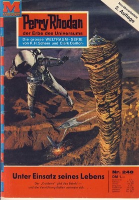 Perry Rhodan Nr. 248 - 2. Auflage - sehr guter Zustand