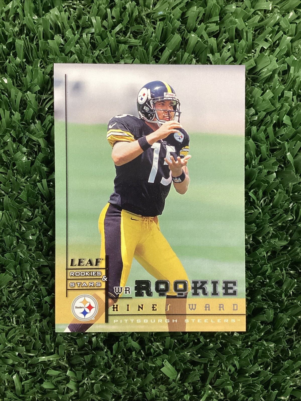 Hines Ward 1998 Donruss Leaf Rookies & Stars (RC) #202 Steelers Free Shipping!
