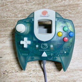 Sega Dreamcast Hello Kitty Skeleton Blue Console Complete Boxed Tested