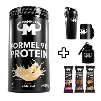 460g Protein Formel 90 von Mammut - 4K Eiweiß + Gratisartikel