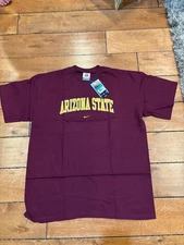 NEW NIKE ARIZONA STATE SUN DEVILS TEAM T-SHIRT RED TEE XL