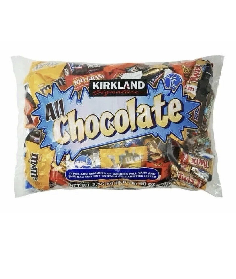 Kirkland Signature All Chocolate Bag Fun Size Variety Pack 90 oz