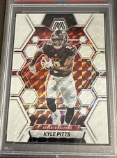 2023 Mosaic Kyle Pitts #9 White Mosaic Prizm /25 - PSA 10 Atlanta Falcons