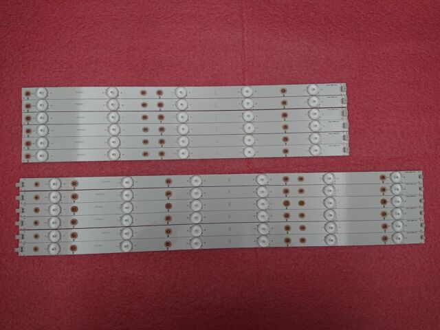12pcs LED strip for LC-50LB261U LC-50LB481C 500TT61 V0 500TT62 500TT63 500TT64