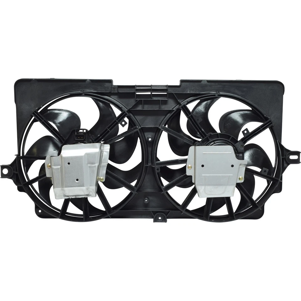 Dual Radiator and Condenser Fan Assembly UAC For 1999-2000 Pontiac Montana - Image 2 of 2