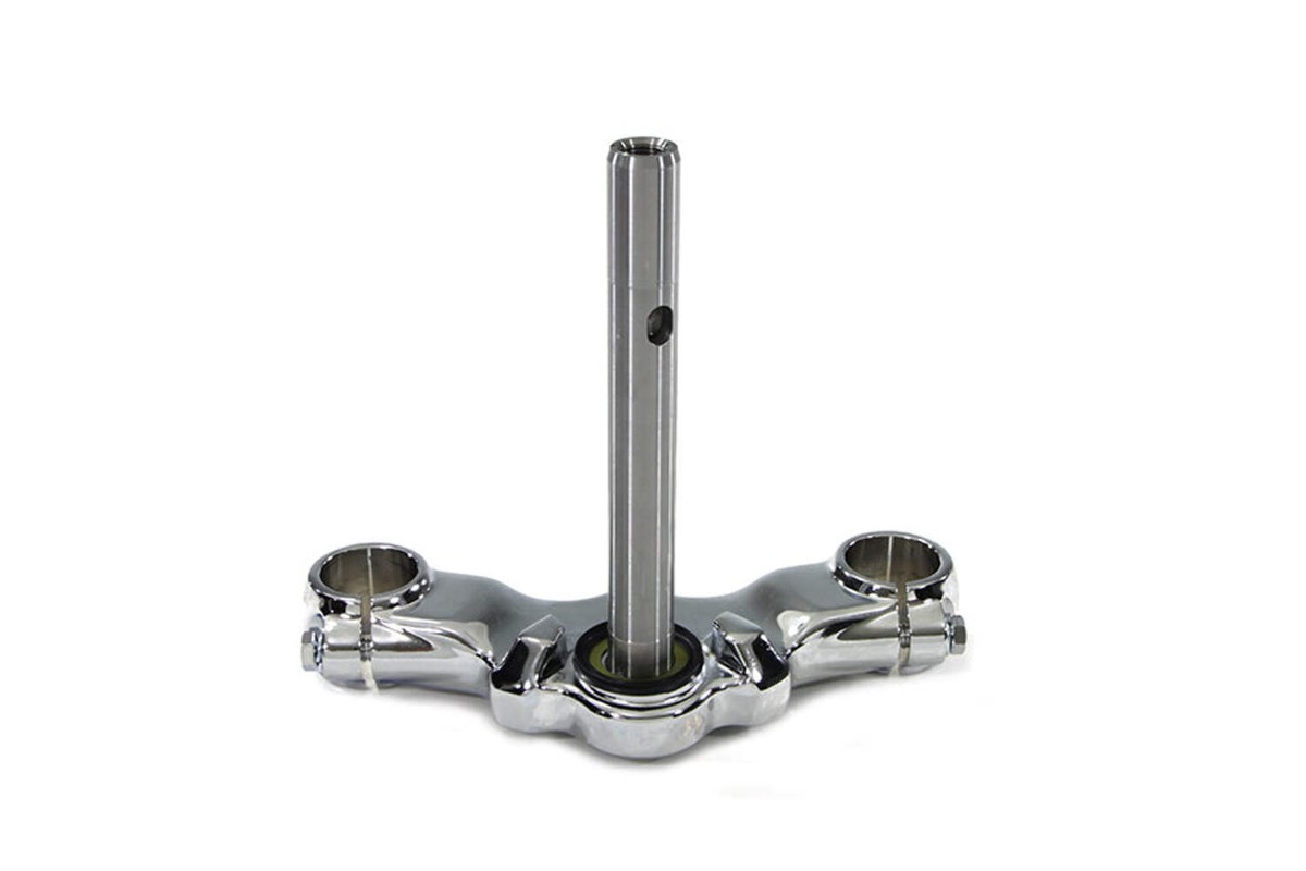 yu　0308 Lower Triple Tree Chrome For Harley-Davidson Sportster Forty