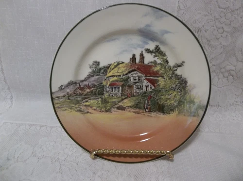 ROYAL DOULTON COUNTRYSIDE COTTAGES VINTAGE PLATE ENGLAND