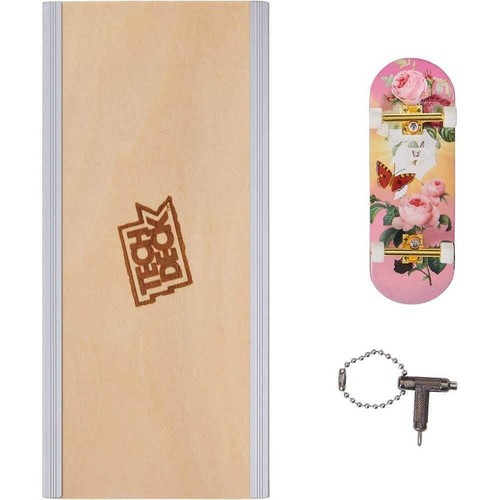 Tech Deck PRO Series (Primitive) Pro Wooden Fingerboard w/ Display Case Grindbox - Picture 9 of 10