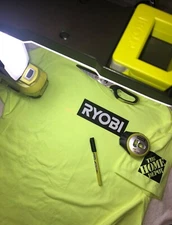 Ryobi T-shirt custom with Home Depot logo (S-2XL)