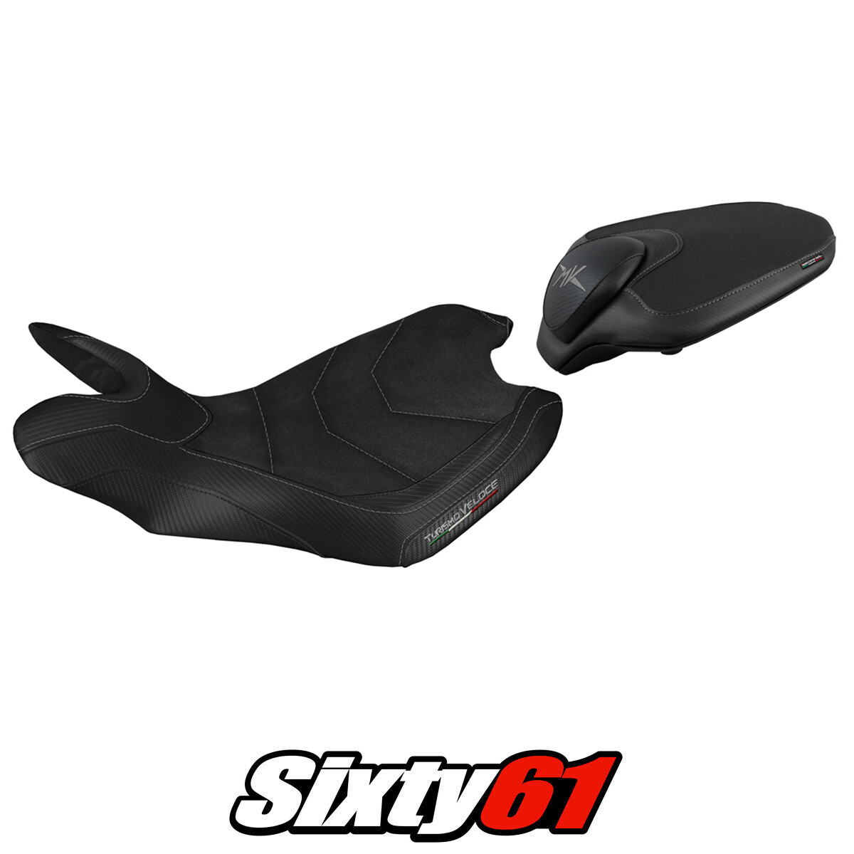 MV Agusta Turismo Veloce 2014-2019 2020 Seat Cover Tappezzeria Ultragrip Black