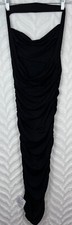 ASOS Design Dress Halter Midi Ruched Women 4 Petite NEW