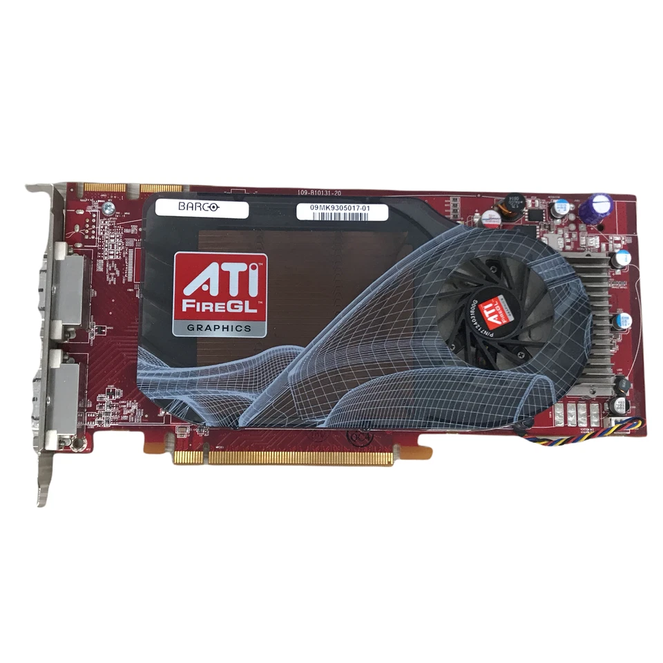 Barco ATI FireGL MXRT 5200 512MB GDDR4 2-DVI Full Height Video Card 102B1011021 - Image 2 of 4