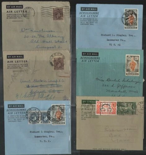 Used Nigerian Stamps