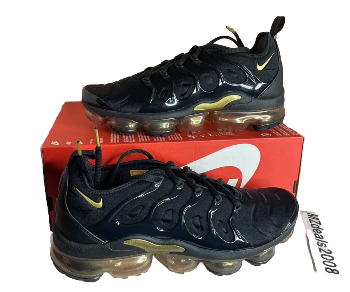 vapormax plus black ebay