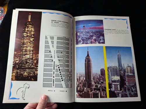 New York A Great City Illustrated 1962 Tourist Tourism Color Pictures Maps NYC - Bild 5 von 24