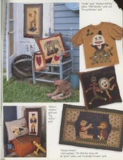 Indygo Junction Wool Applique Childhood Time Worth Remember Primitives Penny Rug