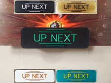 Up Next Wall Mount Display for Vinyl Records - Retro LP Album Sleeve Shelf