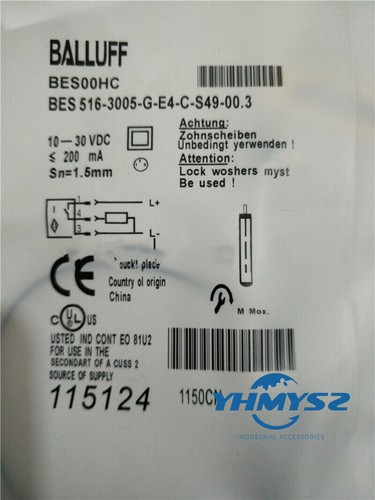 Interruttore di prossimità BALLUFF BES 516-3005-G-E4-C-S49-00.3 - Foto 1 di 1