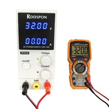 DC Power Supply Adjustable 30V 10A 4 Digit Display Lab Switching Regulator Power