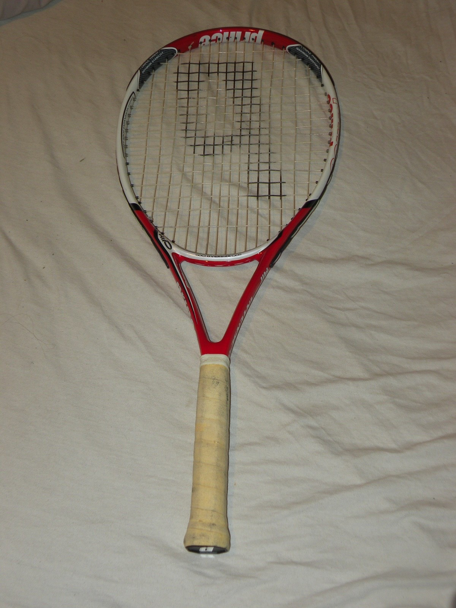 RAQUETTE TENNIS PRINCE AIR DB OVERSIZE MANCHE 1 4 1/8 RAQUETTE TENNIS PRINCE AIR DB OVERSIZE MANCHE 1 4 1/8