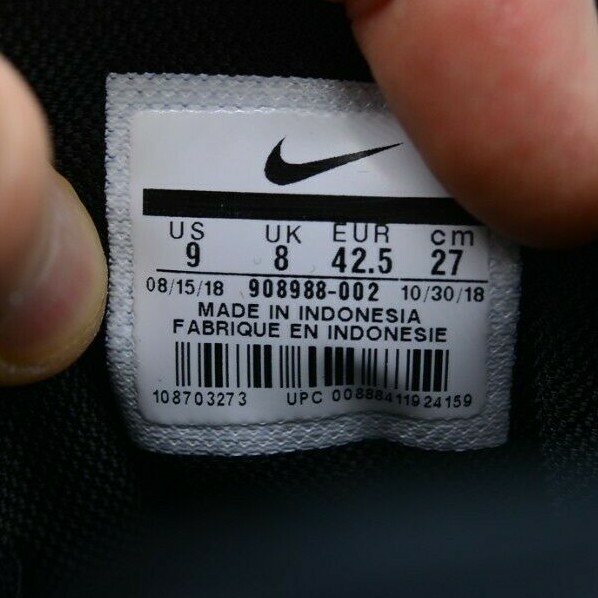 nike eu size