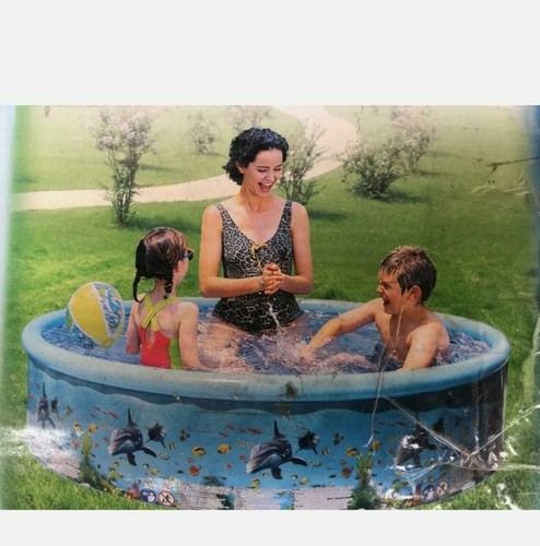 4 ft inflatable pool