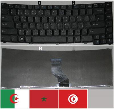 Clavier Acer TravelMate QWERTY Arabe – Noir – NSK-AGK0A (ouvert Jamais Utilisé)