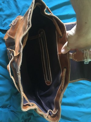 Vintage Never Used Leather Backpack | eBay display picture 1