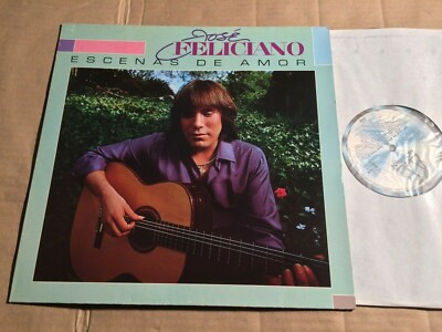 JOSÉ FELICIANO - ESCENAS DE AMOR - LP - MOTOWN - GERMANY 1982 (DI4709)