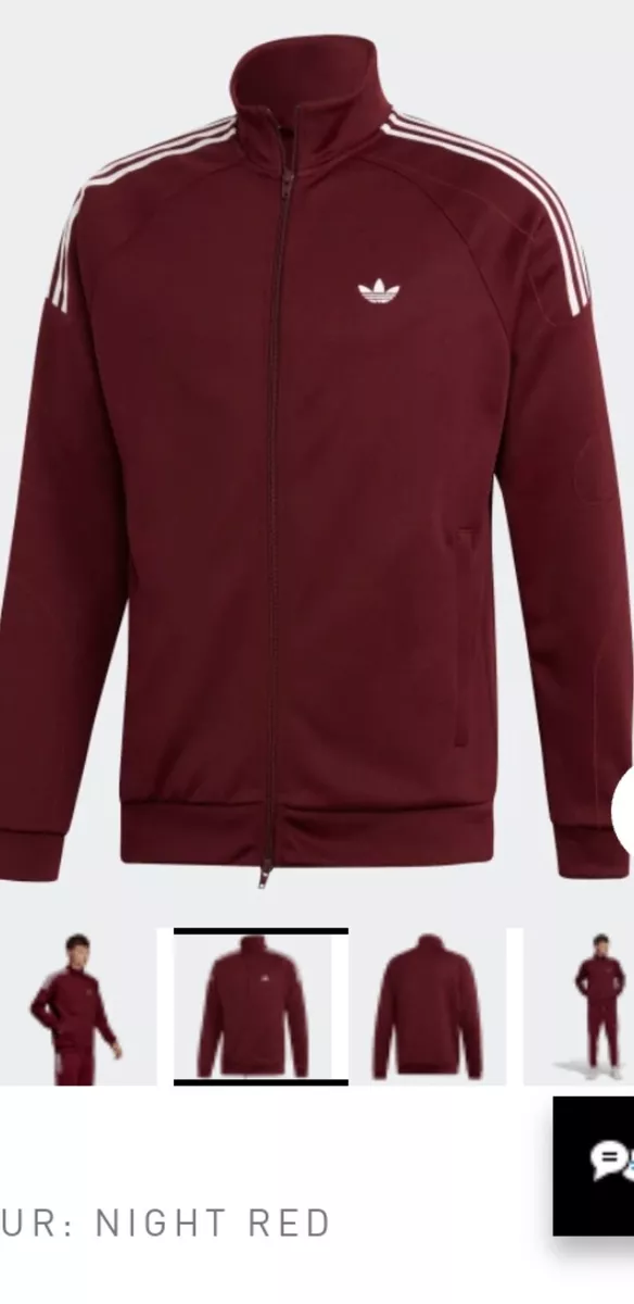 Originals superstar track top red top