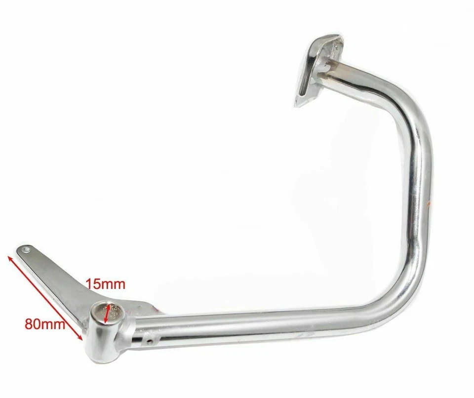 Palanca de pie de pedal de freno trasero Yamaha RX100 RX125 EC Foto 2 de 4