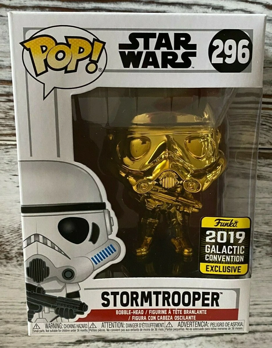 Gold stormtrooper funko sale pop