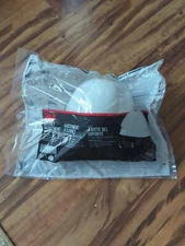 3M Pro Non-Vented White Front Brim Hard Hat with Ratchet Adjustment 