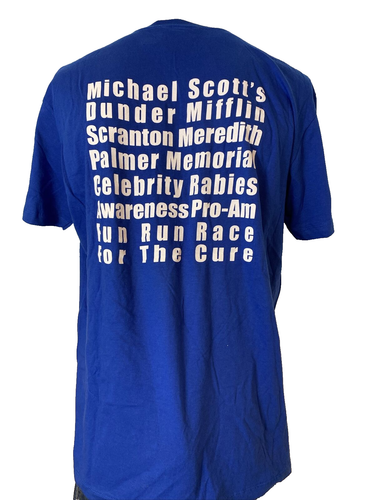 Camiseta para hombre Pacific NBC The Office azul XL NUEVA CON ETIQUETAS - Imagen 3 de 5