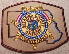 MN Stearns County Minnesota Sheriff Patch